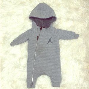 Adorable Jordan cozy 0-3 months newborn onesie